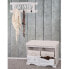 Garderobe mit Sitzbank Shabby (4-teilig)