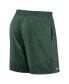 Men's Green Green Bay Packers Stretch Woven Shorts