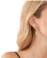 ფოტო #7 პროდუქტის Brass Vertical Empire Link Stud Earrings