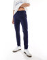 ASOS DESIGN smart super skinny trousers in navy