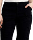 ფოტო #4 პროდუქტის Petite Mid Rise Bungee-Hem Capri Pants, Created for Macy's