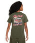 ფოტო #2 პროდუქტის Big Kids Sportswear Cotton Sole Rally Graphic T-Shirt