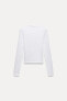 COTTON MODAL LONG SLEEVE T-SHIRT