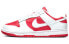 Фото #1 товара Nike Dunk Low Retro 防滑轻便 低帮 板鞋 男款 反转白红 / Кроссовки Nike Dunk Low DD1391-600