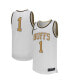 Men's #1 White Colorado Buffaloes Replica Basketball Jersey