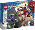 Фото #1 товара Конструктор LEGO Марвел 76219 Человек-паук и зеленый гоблин, роботы-монстры, игрушка для детей от 7 лет