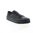 Фото #2 товара Diesel S-Principia Low Mens Black Canvas Lace Up Lifestyle Sneakers Shoes 12.5