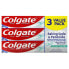 Baking Soda & Peroxide Whitening, Anticavity Fluoride Toothpaste, Frosty Mint Stripe Gel, 3 Pack, 6 oz (170 g) Each