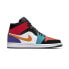 Фото #2 товара Кроссовки Nike Air Jordan 1 Mid Bred Multi-Color (Многоцветный)