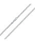 Фото #1 товара Solid 3MM Sterling Silver Miami Cuban Curb Chain Necklace Women 16 Inch