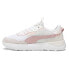 Puma Runtamed Lace Up Womens Grey, Pink, White Sneakers Casual Shoes 39232404