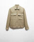 ფოტო #1 პროდუქტის Men's Zipper Linen Jacket