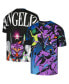 Men's and Women's Blue, Black Neon Genesis Evangelion Graphic T-Shirt