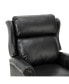 Pierce Genuine Leather Recliner with Nailhead Trims