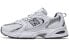 Фото #1 товара Кроссовки New Balance NB 530 культовые ретро легкий комфорт изысканные детали низкие унисекс серебристый D-ширина / Кроссовки New Balance NB 530 d MR530SG