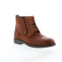 English Laundry Gregor EL2532B Mens Brown Leather Lace Up Casual Dress Boots