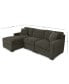 Фото #53 товара Radley 3-Piece Fabric Chaise Sectional Sofa, Created for Macy's