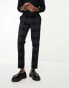 Twisted Tailor carter star suit trousers in black