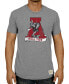 ფოტო #1 პროდუქტის Men's Heathered Gray Alabama Crimson Tide Vintage-Like 1974-2000 Logo Tri-Blend T-shirt