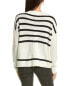 Фото #2 товара Lovestitch Stripe Sweater Women's White S