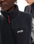 Фото #2 товара New Balance Home Again sherpa gilet in black - exclusive to ASOS