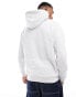 Tommy Jeans Tommy Badge Drawstring Hoody in Light Grey Серый, XL - 54 - фото #4