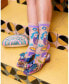 Фото #2 товара Women's Whimsical Mermaid Ruffle Sheer Sock