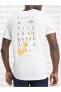 Фото #1 товара Basketball Lebron Dri-Fit T-Shirt In White Erkek Kısa Kısa Kollu Tişört