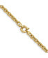 Фото #1 товара 18k Yellow Gold Open Link Cable 16" Necklace