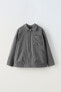 Фото #1 товара Куртка-рубашка из высокотехнологичной ткани с застежкой-молнией ZARA