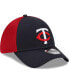 Men's Navy Minnesota Twins Team Neo 39THIRTY Flex Hat