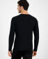 Фото #2 товара Men's Amyas Crewneck Long Sleeve Logo Sweater