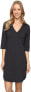 Фото #1 товара Lole 241293 Womens Leann Half Sleeve Shift Dress Black Heather Size Small