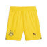 Puma Bvb Soccer Shorts Mens Yellow Casual Athletic Bottoms 77063601