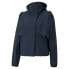 Фото #2 товара Puma Inland Short Woven Full Zip Jacket Womens Blue Casual Athletic Outerwear 53