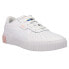 Фото #2 товара Puma Cali Perforated Toe Lace Up Toddler Boys White Sneakers Casual Shoes 36886