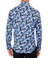 Men's Regular-Fit Non-Iron Performance Stretch Floral-Print Button-Down Shirt