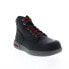 Фото #2 товара Wolverine Kickstart DuraShocks CarbonMax 6" W211116 Mens Black Wide Work Boots