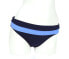 Фото #1 товара Tommy Bahama Deck Piping Blue Wide Waistband Bikini Bottom Swimwear Size S