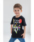 ფოტო #3 პროდუქტის Toddler Boys Pixar Toy Story Buzz Lightyear Birthday Graphic T-Shirt Toy Story Black