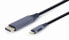 Gembird CC-USB3C-DPF-01-6 - 1.8 m - USB Type-C - DisplayPort - Male - Male - Straight