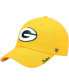 Фото #1 товара Women's Gold-Tone Green Bay Packers Miata Clean Up Secondary Adjustable Hat