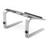 Фото #3 товара StarTech.com Adjustable Laptop Stand - Heavy Duty - 3 Height Settings - Notebook stand - Black - Silver - Aluminium - Steel - 43.2 cm (17") - 20 kg - REACH - CE - RoHS