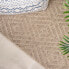 In- & Outdoor Jute Teppich Fora Tile