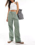 Levi's baggy lightweight cord carpenter trousers in light green