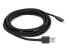 Фото #1 товара OWC NWTCBLUSBL3MB - 3 m - Lightning - USB A - Black - iPhone - iPad - iPod