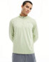 Фото #2 товара Nike Running Pacer Dri-FIT half zip top in light green