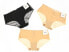DKNY 268215 Women's Black Nude 3 Pack Bikini Underwear Size XS