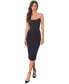 Women's Corset Strapless Midi Dress