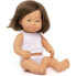 Фото #1 товара Кукла для детей Miniland Caucasica Syndrome 38 см